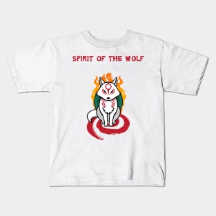 Spirit of the Wolf Kids T-Shirt